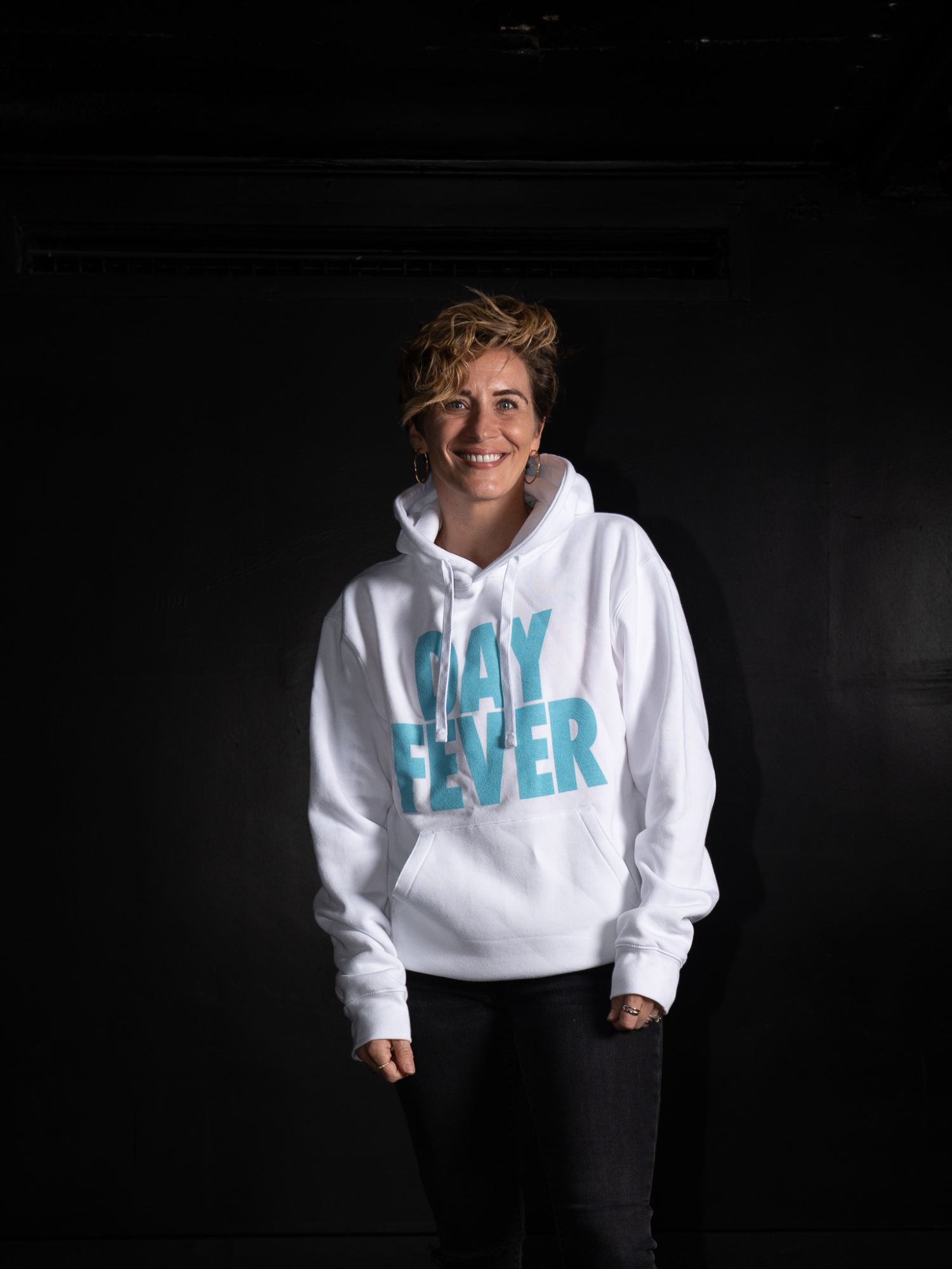 DAY FEVER HOODIE - White